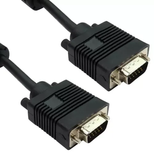 Cables Direct SVGA 15m M-M VGA cable VGA (D-Sub) Black