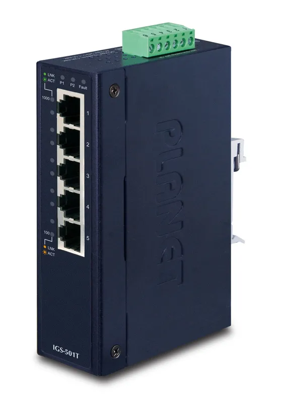 PLANET IGS-501T network switch Unmanaged Gigabit Ethernet (10/100/1000