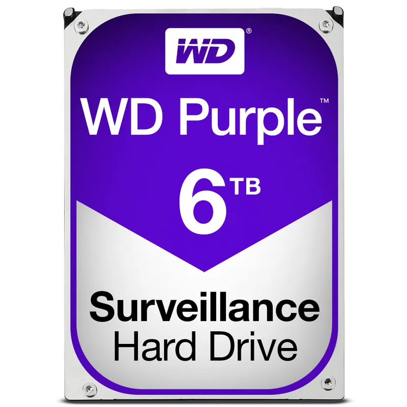 Western Digital Purple internal hard drive 6 TB 5400 RPM 64 MB 3.5&quo