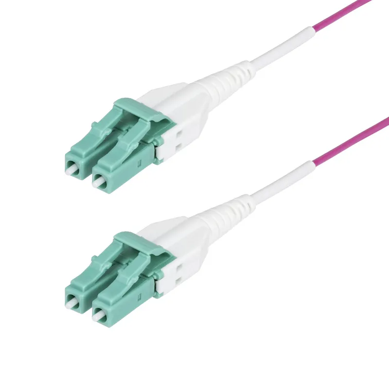 StarTech.com 15m (50ft) LC to LC (UPC) OM4 Multimode Fiber Optic Cable