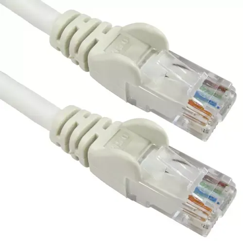 Cables Direct 15m Economy Gigabit Networking Cable - White