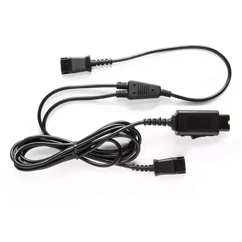 V7 BL-11+P telephone cable 2 m Black
