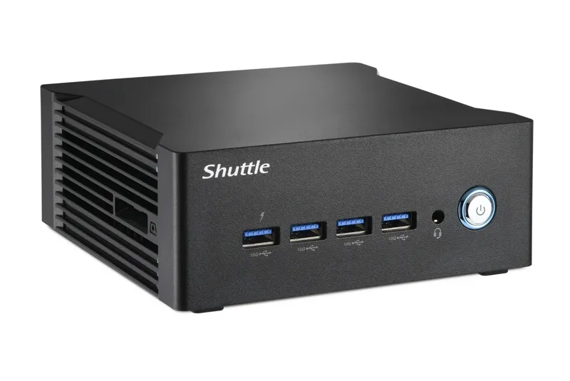 Shuttle Nano PC NA10H7. AMD Ryzen™ 7-8845HS APU. Radeon780M . 2xHDMI.