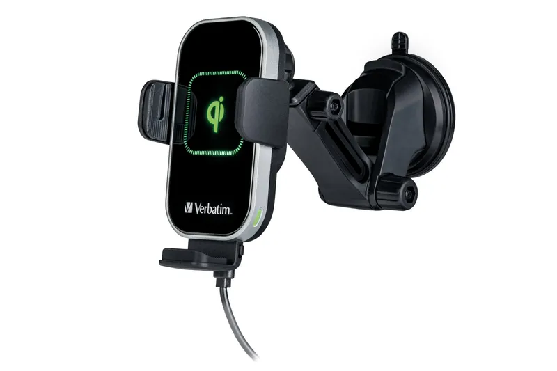 Verbatim FWC-03 Pro Qi Fast Wireless Autoladegerät retail Black