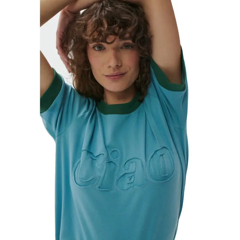 Women's T-shirt She is Sunday Ciao