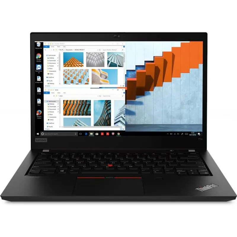 Refurbished Lenovo ThinkPad T14 Gen 2 AMD Ryzen 7 PRO 5850U 32GB RAM 256GB SSD 14" Windows 10 Pro Laptop