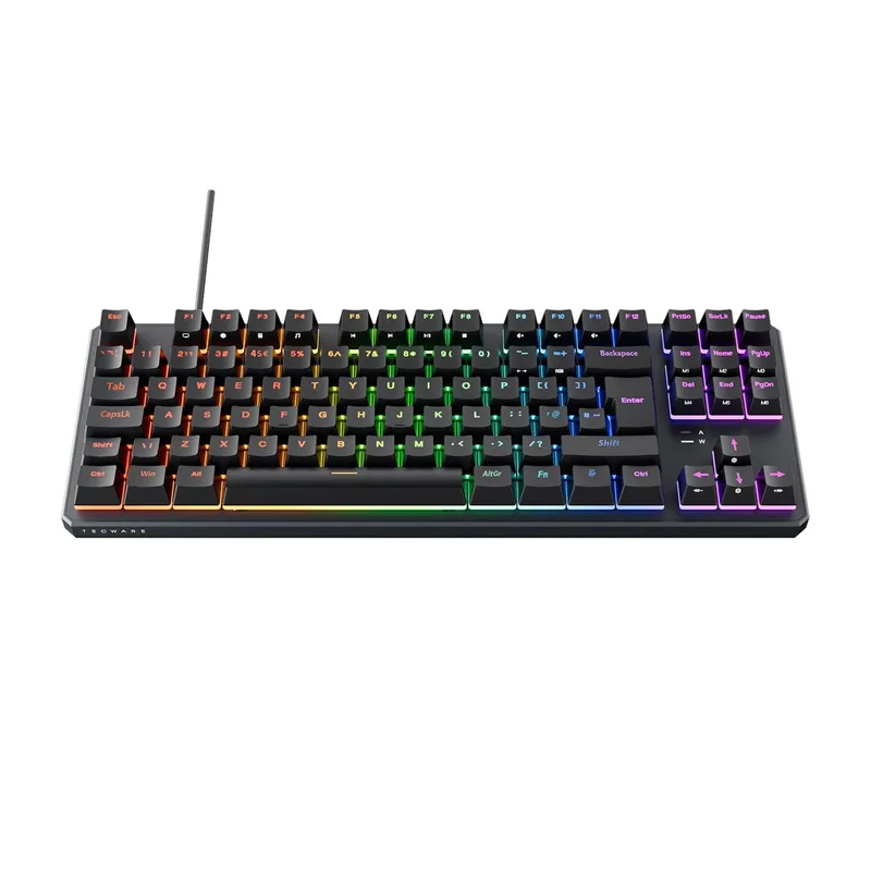 TECWARE Phantom+ 80% TKL RGB Mechanical Gaming Keyboard with Wraith Re