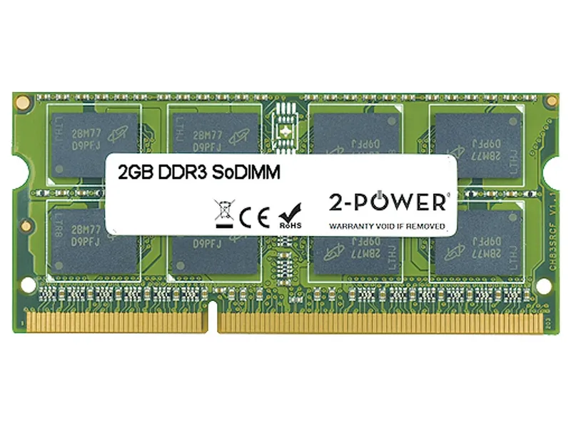 2-Power 2P-KN.2GB0C.012 memory module 2 GB 1 x 2 GB DDR3L 204-pin SO-D