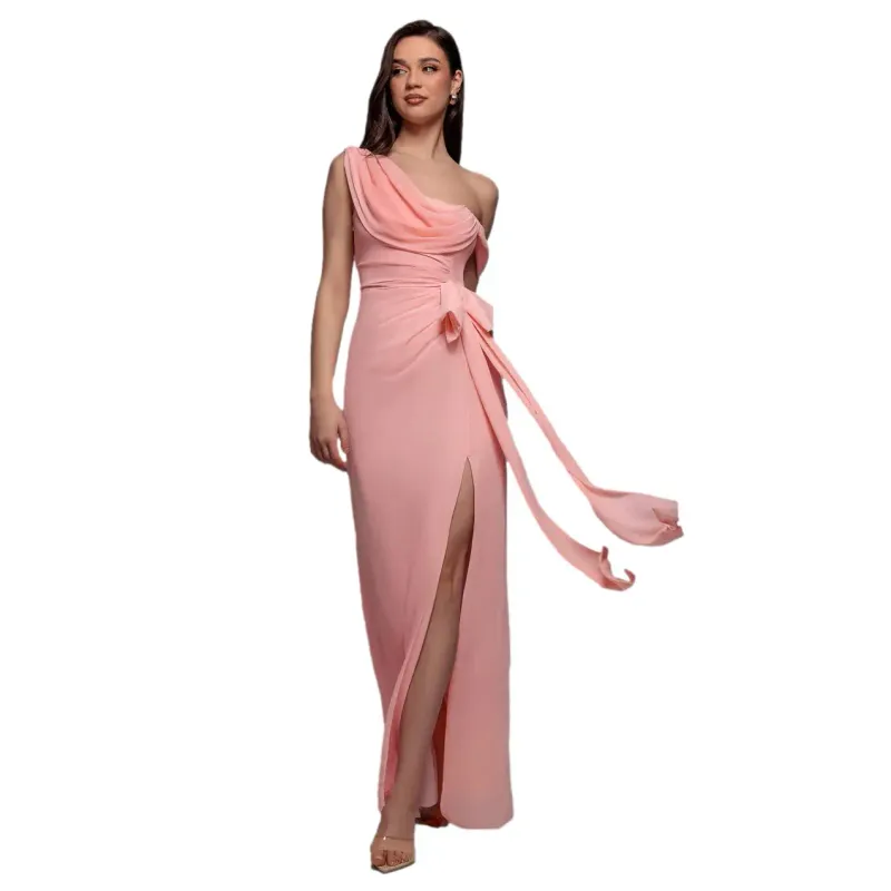 Asymmetrical Dress Women's Goddiva Maxi