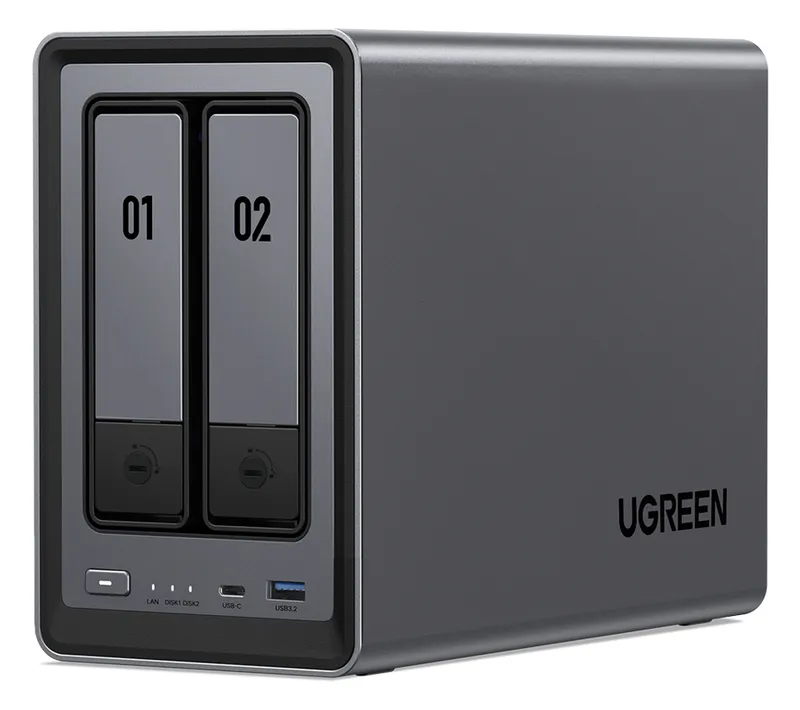 Ugreen NASync DXP2800 NAS Compact Intel® N N100 8 GB DDR5 UGOS Pro Bla