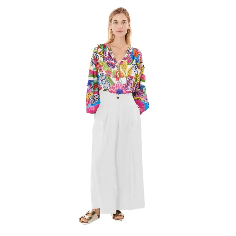 Women's linen Trousers Derhy Paz
