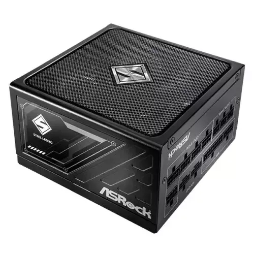 Asrock Sl-1200G 1200W Atx Power Supply Unit 80 Plus Gold Certified 135Mm Striped Axial Fdb Fan High Efficiency Psu