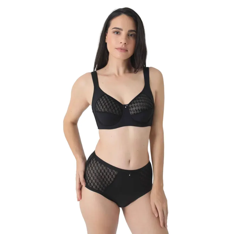 Women's underwired bra Sassa Graphical Jacquard