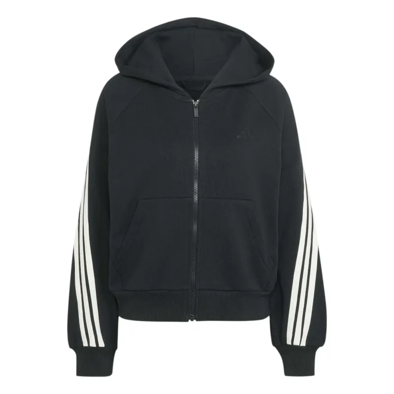 Women's full zip hoodie adidas 3-Stripes