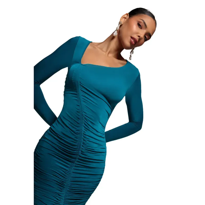 Asymmetrical Dress Women's Goddiva Midi