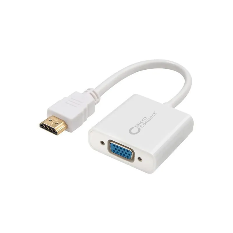 Microconnect HDMVGA1 video cable adapter 0.15 m HDMI Type A (Standard)